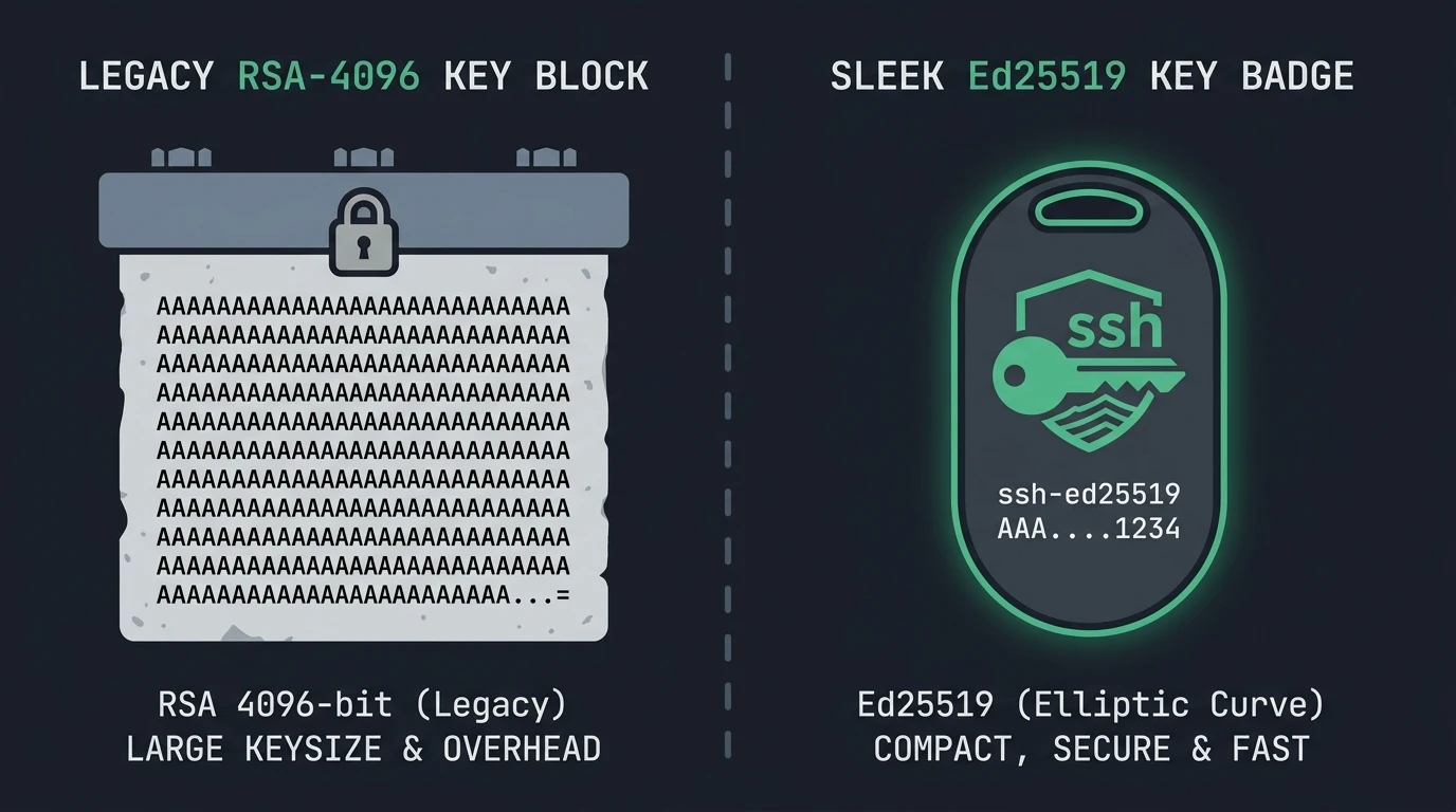 How to Switch from RSA to Ed25519 SSH Keys in OpenSSH