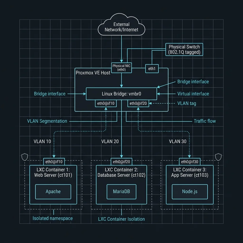 Proxmox Network & VLAN Architecture