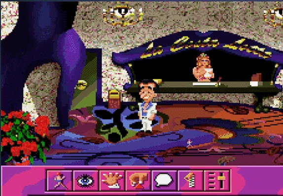 Checking into the La Costa Lotta resort in Leisure Suit Larry 6: Shape Up or Slip Out!